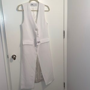 Zara long vest